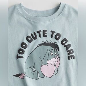 NWT H&M Oversized Eeyore Winnie the Pooh Tee
